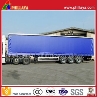 Side  pulling curtain  trailer